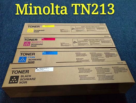 Minolta Toner Cartridges untuk Konica Bizhub C253 ADC208 256 358 CE ISO Disetujui Hasil Tinggi 18 Bulan Jaminan Pengiriman cepat