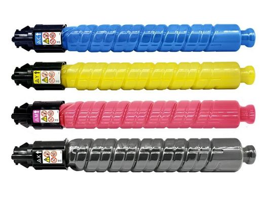 Kartrid Toner Ricoh kompatibel dengan printer Ricoh MP C4501 5501 menawarkan hasil halaman dan bahan baku Grade AAA