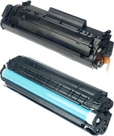 Laser Printer Toner Cartridge hitam Q2612A kompatibel untuk HP