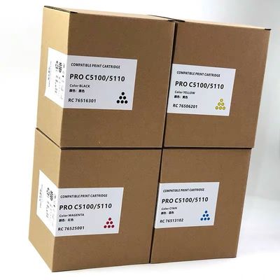 Ricoh Toner Cartridge untuk Pro C5100/5110 Printer dengan 26000 halaman output dan 1 1 Penggantian untuk cacat