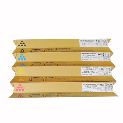 Ricoh Toner Cartridge Cocok untuk Ricoh MP C4501 5501 dengan tingkat limbah rendah dan output halaman hasil tinggi untuk percetakan kantor