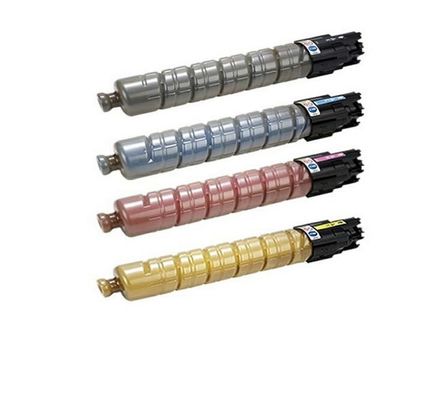 Kartrid Toner Ricoh kompatibel dengan printer Ricoh MP C4501 5501 menawarkan hasil halaman dan bahan baku Grade AAA