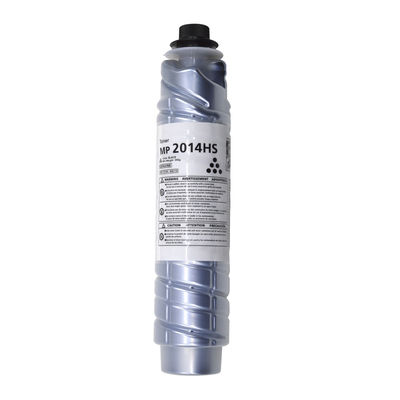 MP2014D Toner Cartridge untuk Ricoh 12K Page Yield 1.53 Black Degree 4% Toner Waste Rate Layanan yang sangat baik