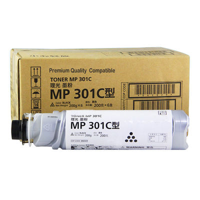 Ricoh Toner Cartridge Compatible Model MP301 Hitam Warna 8K Page Yield ISO SGS Certified Cocok untuk Ricoh Aficio MP301 Printer