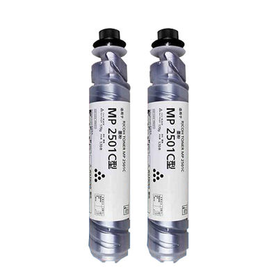 Sampel pesanan tersedia untuk pengujian Ricoh MP2501C kartu toner hitam untuk MP2014 MP2001 MP2501 Kopia