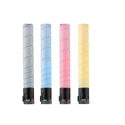 Minolta Toner Cartridges untuk Konica Minolta Bizhub C458 558 658 Copier Menawarkan Warna Hitam Cyan Kuning Magenta dan 100 Persen Diuji