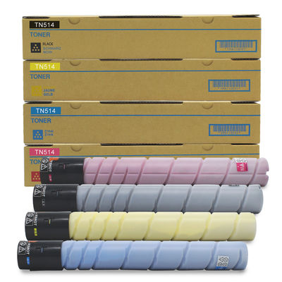 Minolta Toner Cartridges untuk Konica Minolta Bizhub C458 558 658 Copier Menawarkan Warna Hitam Cyan Kuning Magenta dan 100 Persen Diuji