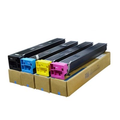 TN711 Toner Cartridge untuk Konica Minolta Bizhub C654 C754 Hitam / Cyan / Kuning / Magenta